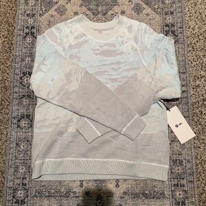 Lululemon LAB Textured Jacquard Sweater
